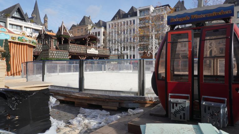 Ouverture du marché de Noël de Cologne