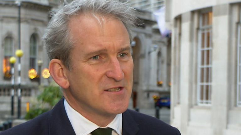 Damian Hinds insists that relations are good between the UK and France 