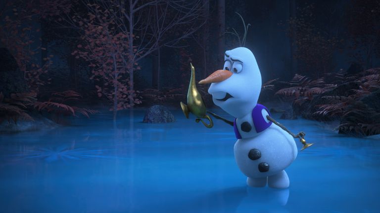 Disney&#39;s Olaf. Pic: Walt Disney Studios