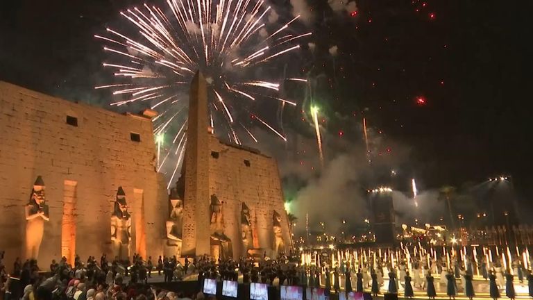 Egypt has unveiled a restored 1.7 mile ancient road connecting Luxor temple to Karnak temple. The new attraction aims to pull in more tourism to one of Egypt&#39;s top hot spots.
