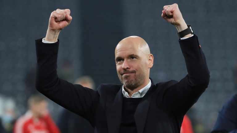 Erik ten Hag is currently in charge at Ajax