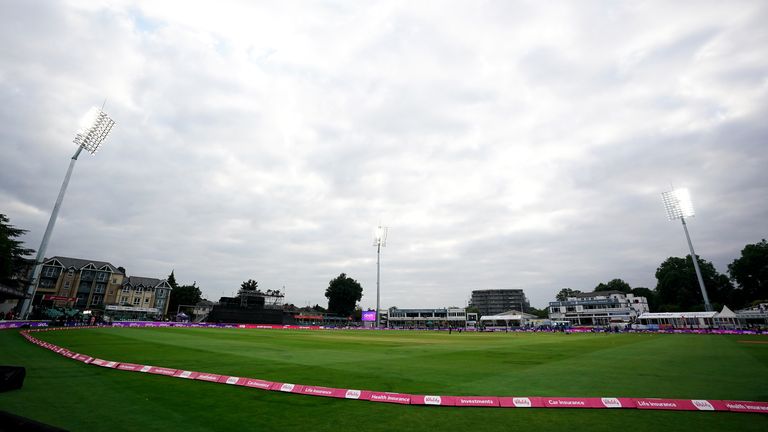 A general view of The Cloudfm County Ground, Chelmsford. Picture date: Wednesday September 1, 2021.