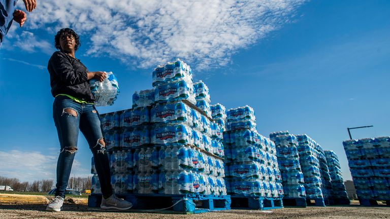 Corrosive river water caused lead to leach from the pipes, making tap water unsafe to drink. File pic: AP