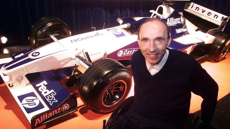 Frank Williams pictured in 2003
