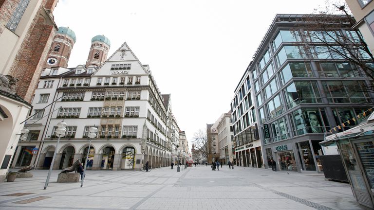 The TK Maxx store is said to be in the Neuhauser Strasse shopping area in Munich, Germany. 