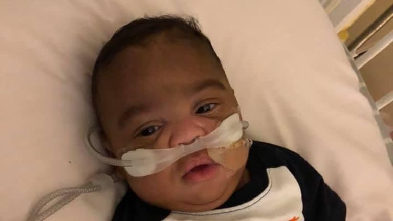 A US boy born at 21 weeks and a day weighing under a pound has been certified as the world&#39;s most premature baby to survive.
PIC: GUINNESS WORLD RECORDS
Curtis Means was delivered in Birmingham, Alabama  weighing just 420g (14.8 ounces).
