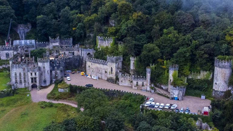 The show is being filmed at Gwrych castle for a second year in a row