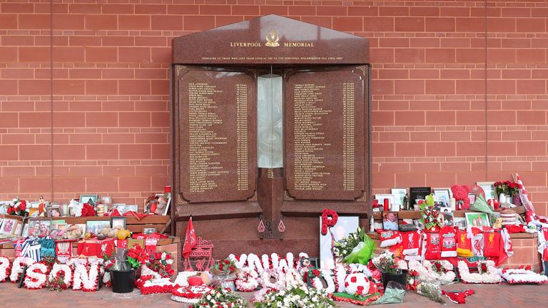 Hillsborough memorial