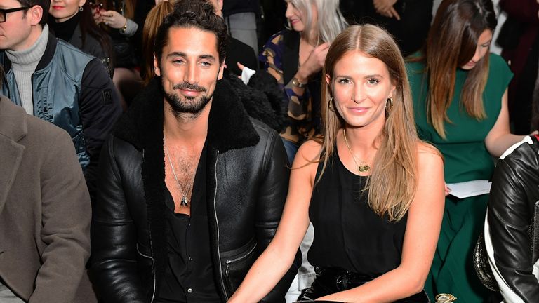 Hugo Taylor and Millie Mackintosh pictured in 2018