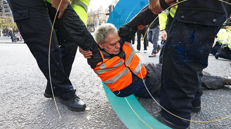 Insulate Britain protest treated teaser