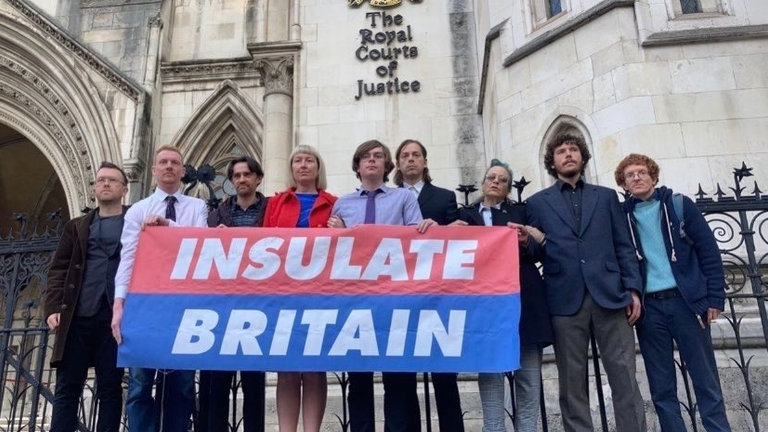 Nine Insulate Britain activists have been jailed for breaching an injunction