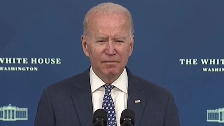 Joe Biden reacts to Waukesha tragedy