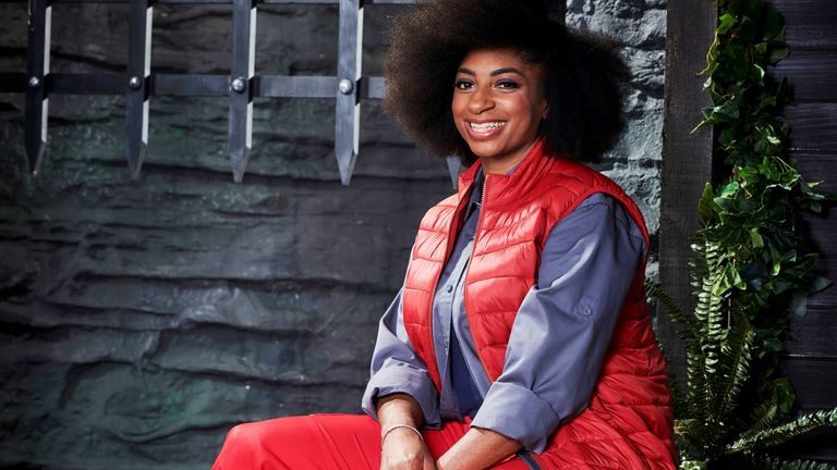 Kadeena Cox MBE - Je suis une célébrité... Sortez-moi d'ici !  Pic : ITV/Lifted Entertainment