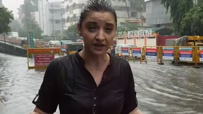 Katerina Vittozzi reports from flood-hit Chennai