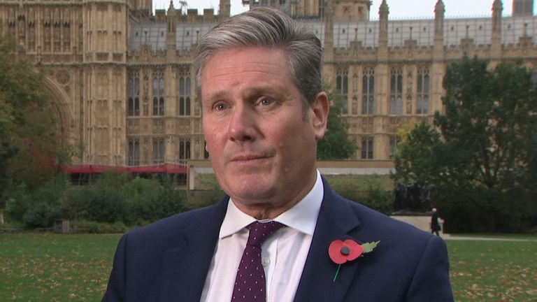 Sir Keir Starmer talking about second jobs for MPs