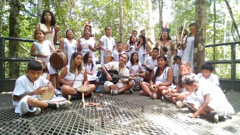To help preserve indigenous languages, there is currently a nationwide singing competition underway across Brazil