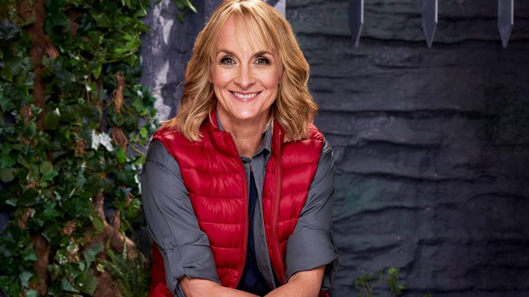 Louise Minchin - I&#39;m A Celebrity... Get Me Out Of Here! 2021. Pic: ITV/Lifted Entertainment
