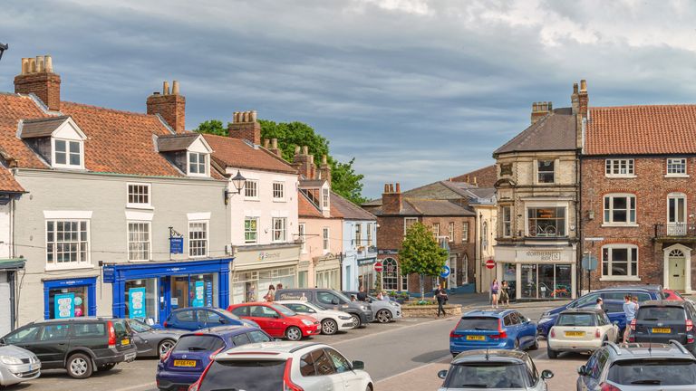 The town of Malton in North Yorkshire