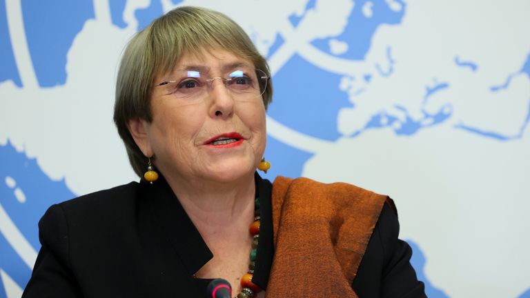 UN High Commissioner for Human Rights, Michelle Bachelet, used the phrase &#39;extreme brutality&#39; to describe incidents in the Tigray region
