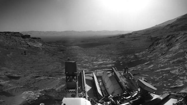Taken by NASA&#39;s curiosity rover Pic. NASA/JPL-Caltech