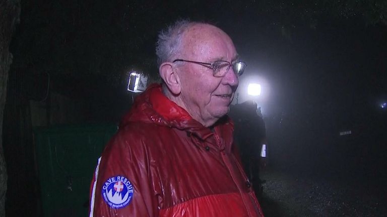Rescuers at Ogof Ffynnon Ddu reveal the condition of the man rescued at the cave