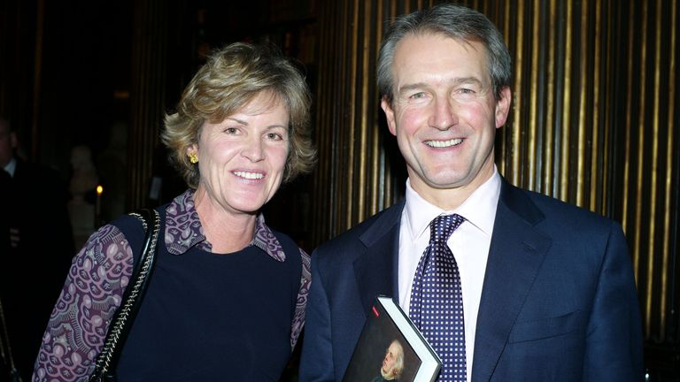 Publication Party For John Bright: Statesman Orator Agitator at the Great Library the Reform Club Pall Mall St James London Owen Paterson Mp with His Wife Rose

