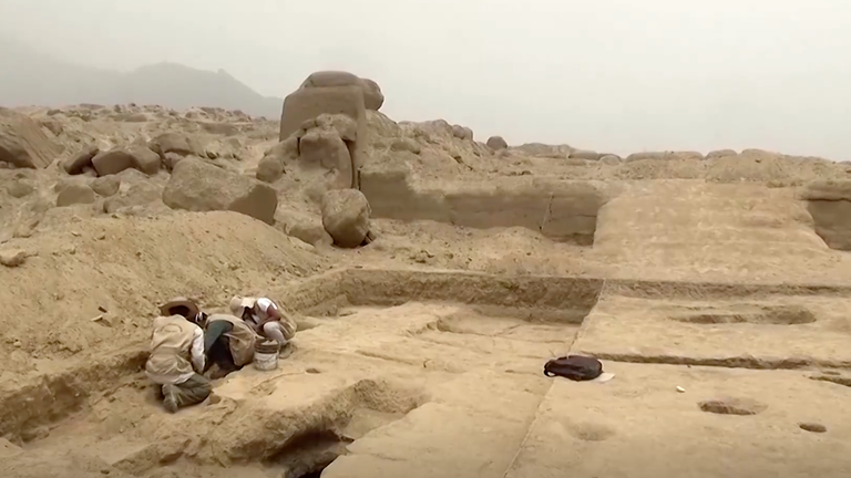 Les restes momifiés étaient d'une personne de la culture qui s'est développée entre la côte et les montagnes du Pérou