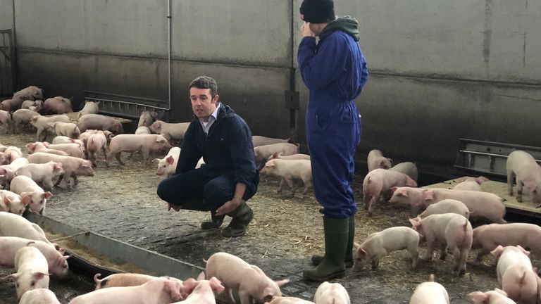 Farmer and vet discuss the crisis affecting farms