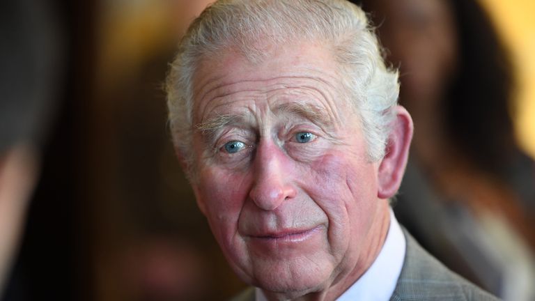 The Prince of Wales during a visit to Homerton College at the University of Cambridge, to discuss access to education