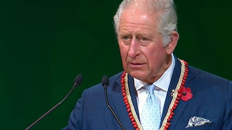 Prince Charles addresses COP26