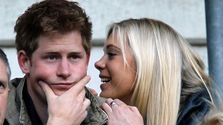 Prince Harry and Chelsy Davy (right) met in early 2004 while she at Stowe School, and were an on-again, off-again couple until May 2010