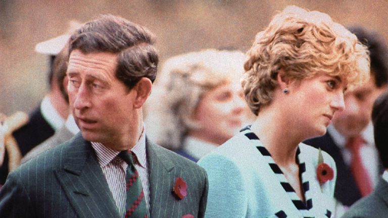 Prince Charles and Diana divorced in 1996