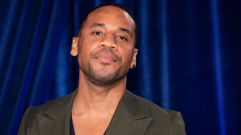 Reggie Yates at The Harder They Fall premiere in London in October 2021. Pic: Vianney Le Caer/Invision/AP