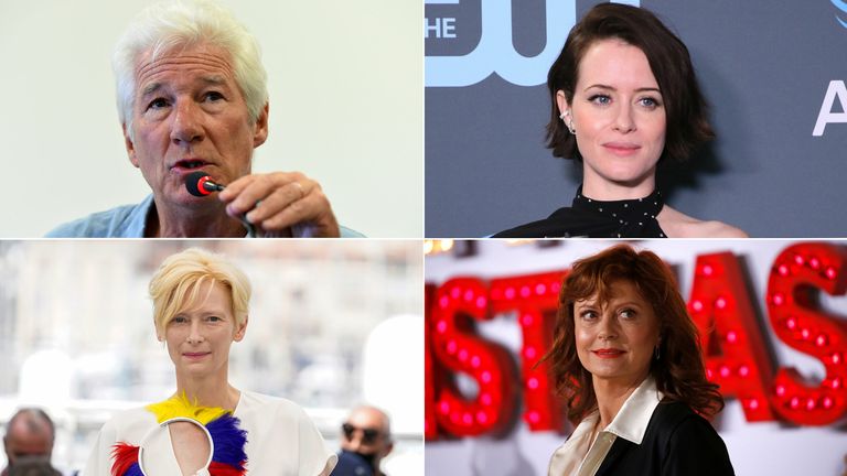 Richard Gere, Claire Foy, Tilda Swinton and Susan Sarandon have added their names to the letter