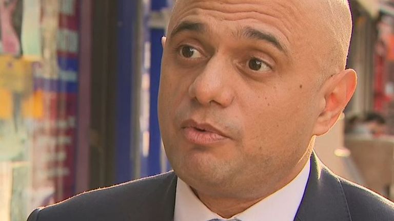 Sajid Javid says he experienced racism as a child