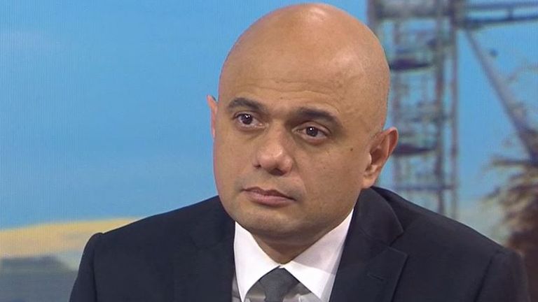 Sajid Javid insists the government's response to Omicron is 'proportionate'