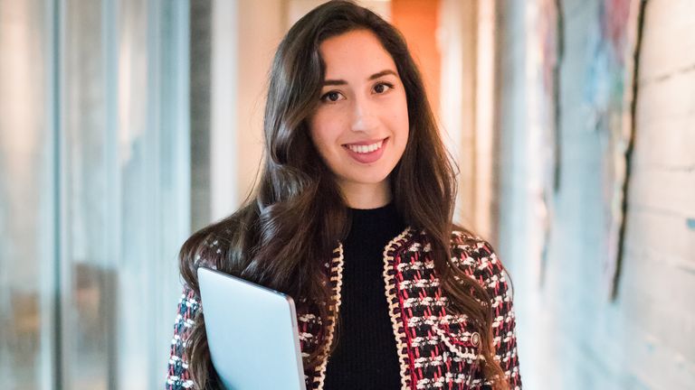 Sophia Mahfouz was born in Afghanistan and is now a Silicon Valley entrepreneur
