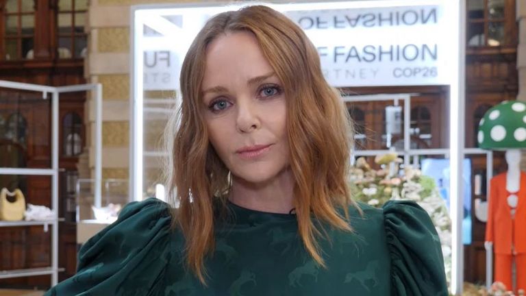Stella McCartney says fashion needs to catch up with the climate agenda 