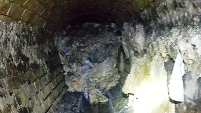 A fatberg weighing more than an African elephant was cleared from a central London trunk sewer by Thames Water engineers