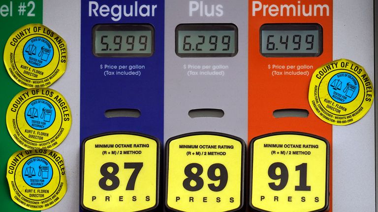 US fuel prices are at seven-year highs