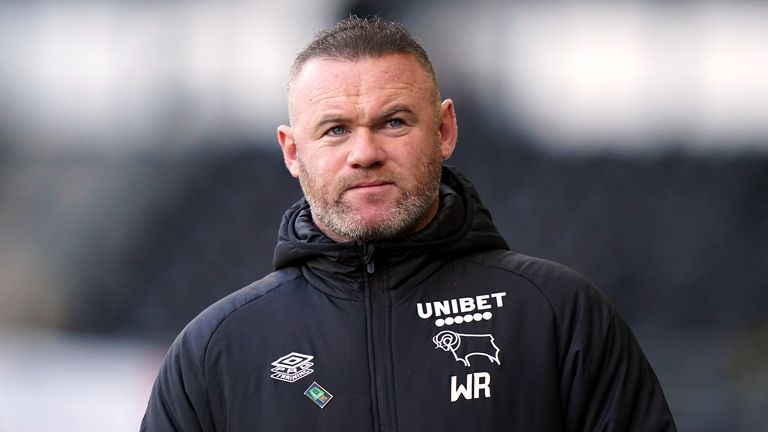 Rooney says he is "committed" to current club Derby County