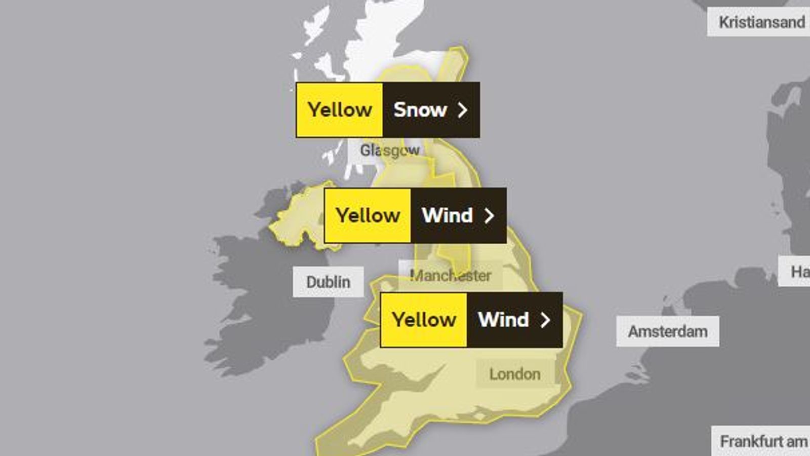 UK weather: Storm Barra set to batter Britain as thousands of homes still without power nine days after Storm Arwen