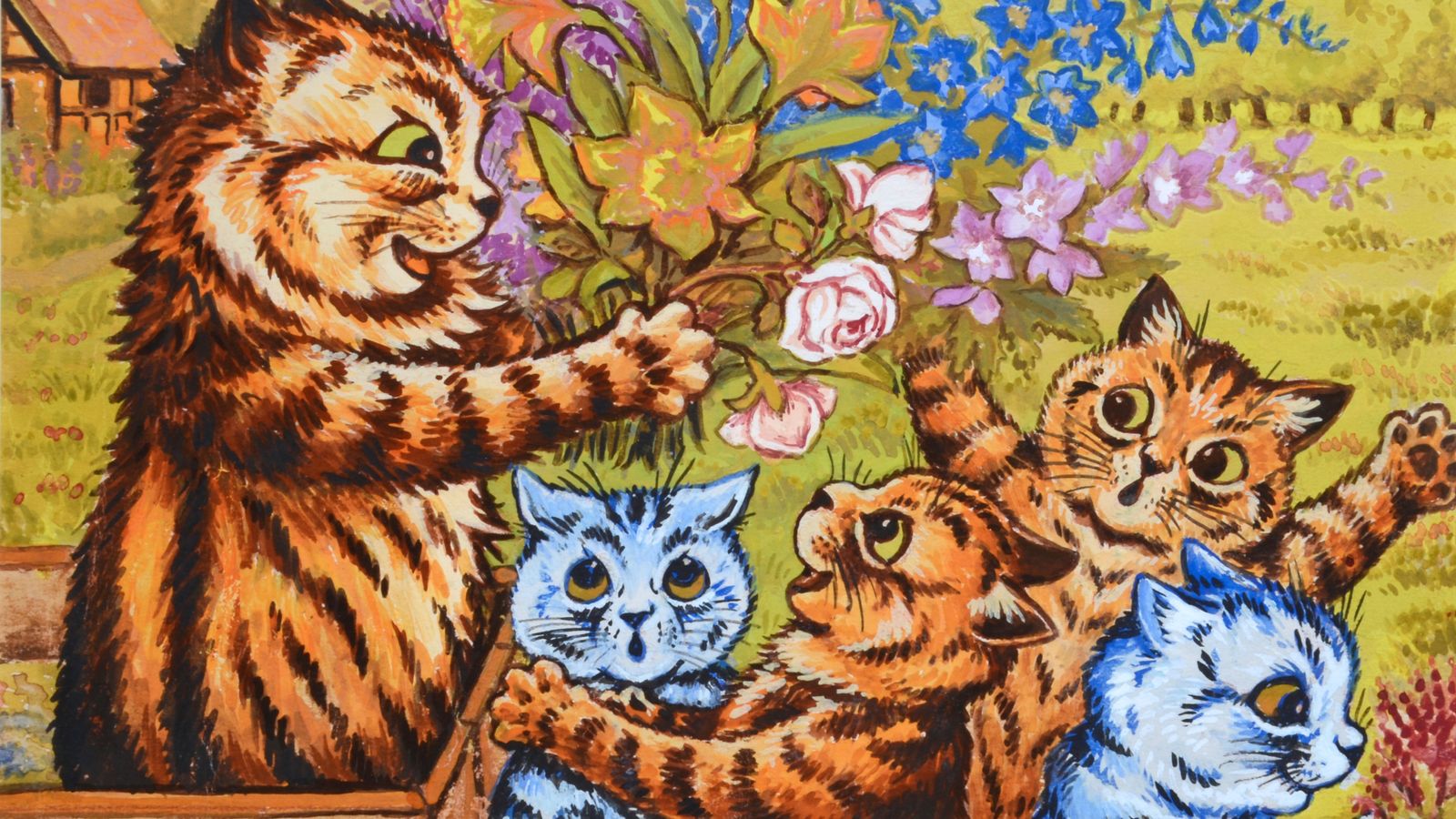 Louis Wain Was The Eccentric Artist Who Drew Cats Now His Story Gets