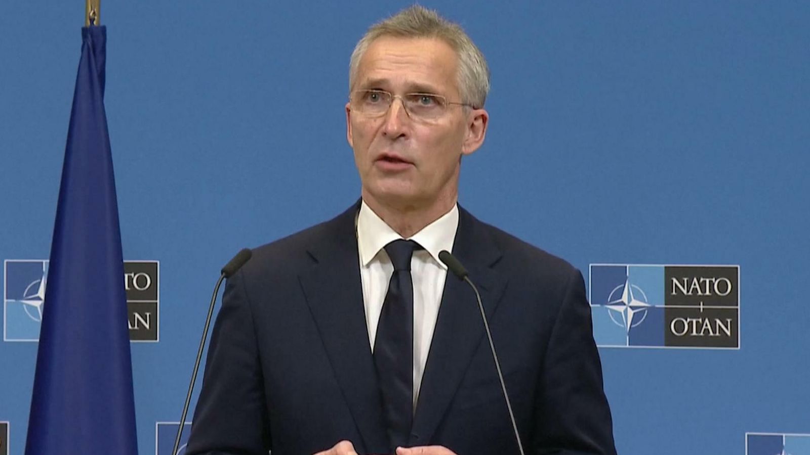 Video: NATO director general says he 'cannot accept' a new Russian ...