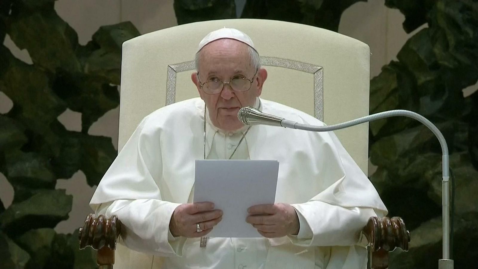 Pope Francis Migration is a reality of today World News Sky News