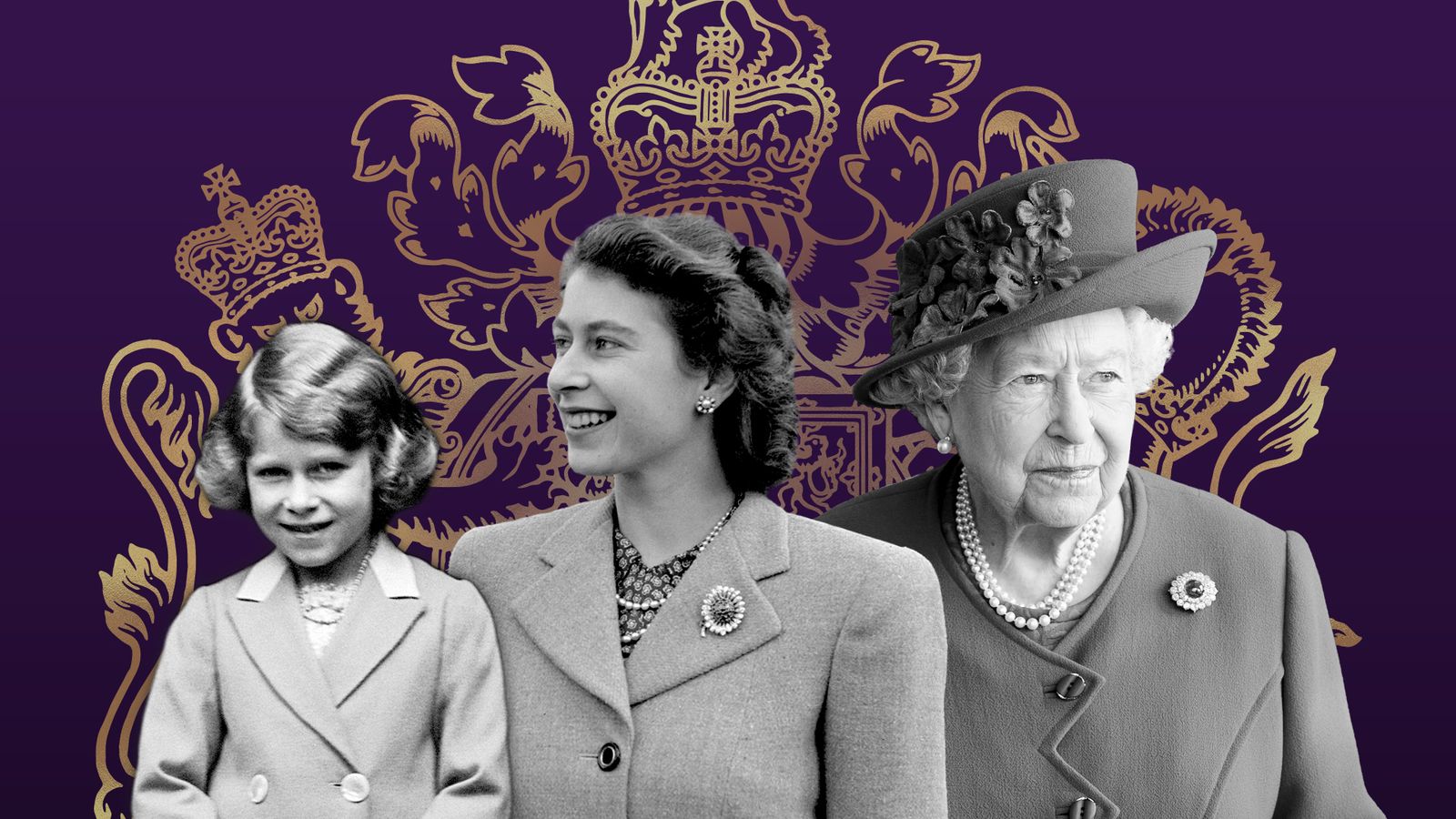 The Queen's life in pictures | UK News | Sky News