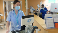 Staff at Warrington hospital are seeing increasing numbers of patients during the winter period