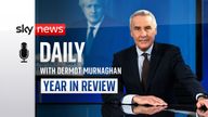 Across three special episodes of the Sky News Daily podcast, Dermot Murnaghan looks back at the key stories of 2021 with a dozen Sky News correspondents.