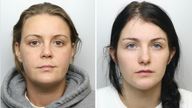 2 way comp - Star Hobson Trial - Lt -rt - Savannah Brockhill
 and Frankie Smith
Pic:West Yorkshire Police