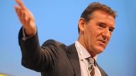 Chairman of Goldman Sachs Asset Management Jim O&#39;Neill speaks at the CBI conference, at the Grosvenor House hotel, in central London.
